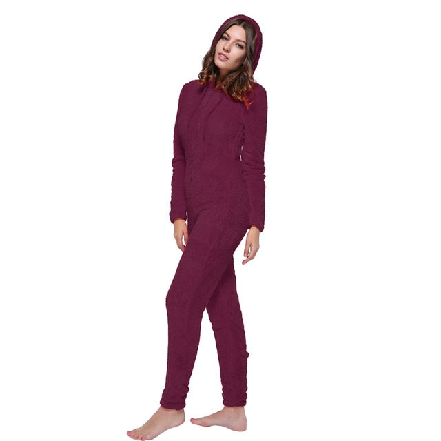 Hood Sets Pyjamas Onesie For Women.