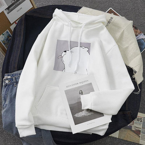 Image of Hoodies oversized print Kangaroo Pocket Sweatshirts Hooded.