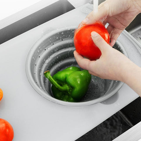 Image of Multi-Functional 3 in 1 Chopping Board.