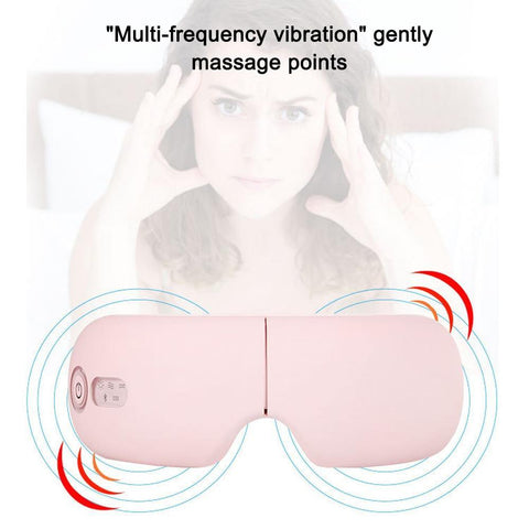 Image of Bluetooth Smart Vibration Eye Massager.