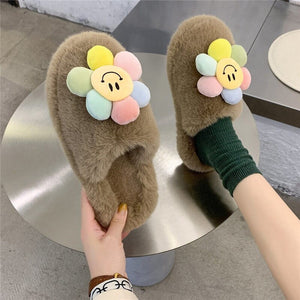 Sun flower Women Slippers