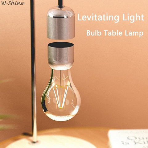 Image of Magnetic Levitation Lamp Creativity Floating Bulb