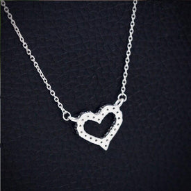 Sterling Silver Love Heart Necklaces