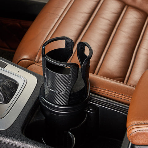 Image of Telescopic Rotary Multifunctional Car Drink Holder.