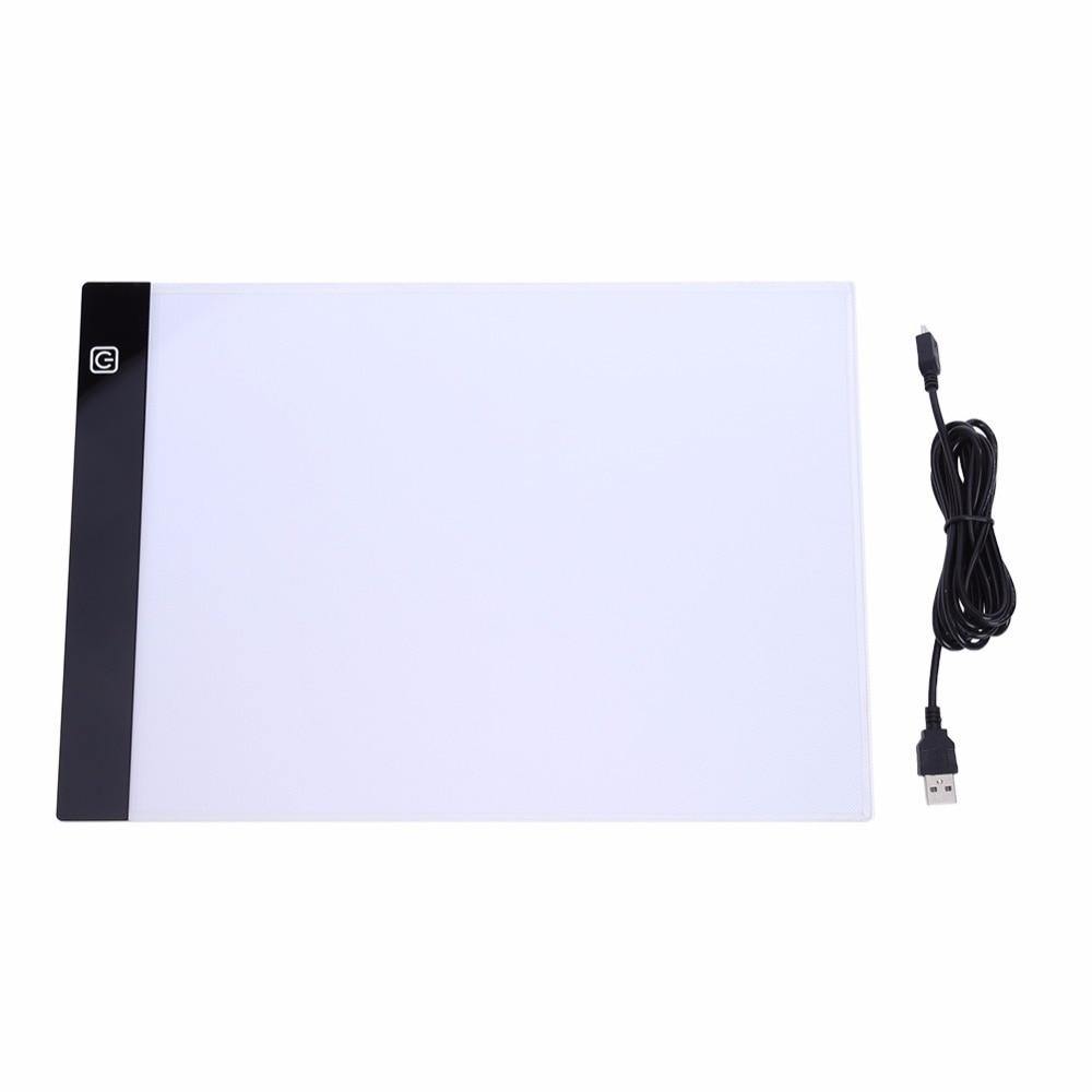LED Graphic Digital Drawing Tablet Aircraft A4 Copy Table LED Board.