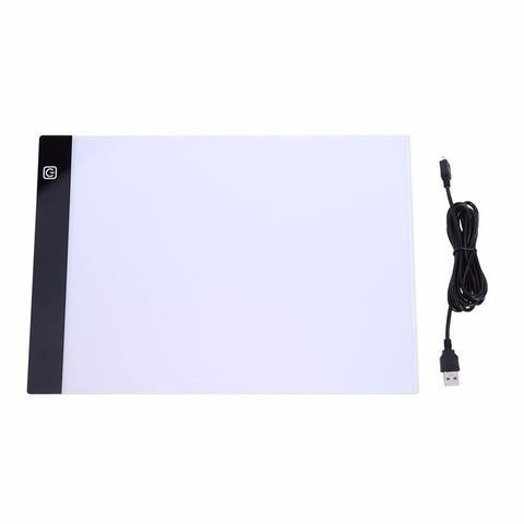 Image of LED Graphic Digital Drawing Tablet Aircraft A4 Copy Table LED Board.