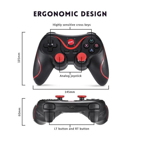 Image of Wireless Bluetooth Gamepad Game Controller.